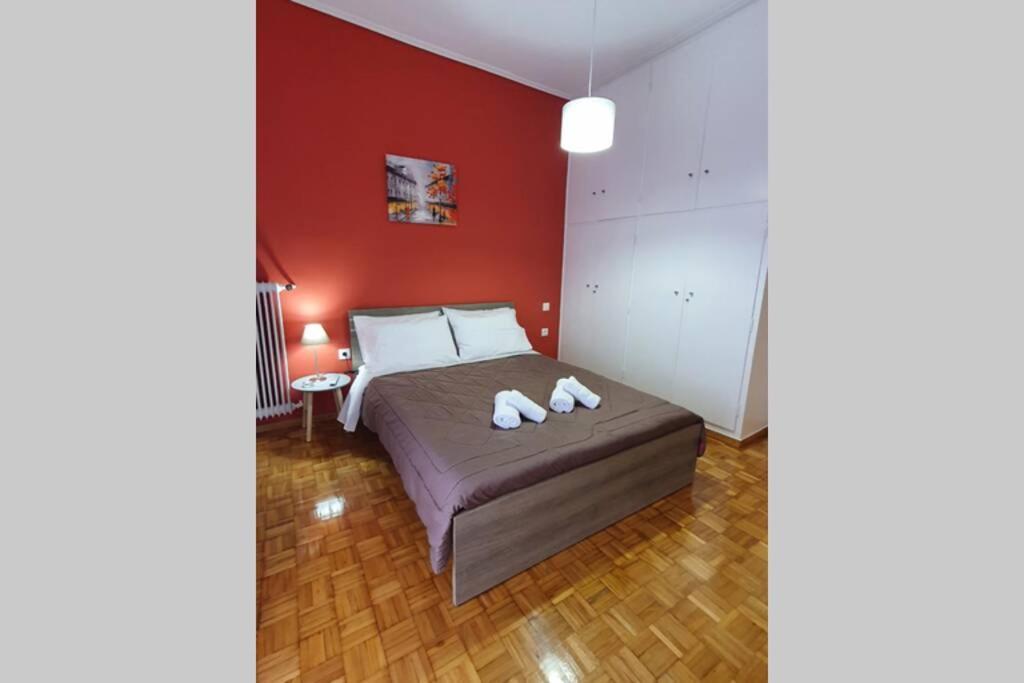 Greek Hospitality In A Modern Apartment Athens Exterior photo